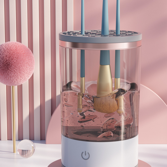 Automatic Multi Makeup Brush Cleaner